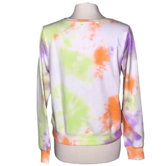 Wildfox M Sherbet Wash tie dye sweatshirt - Picture 2 of 8